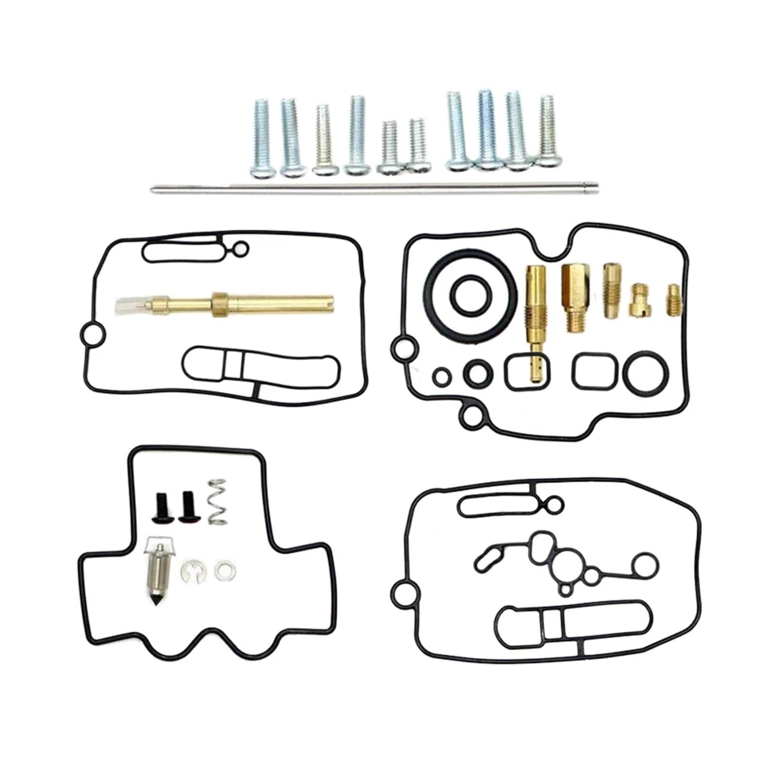 Vergaseranlagen 1 Set Motorrad-Vergaser Carb Rebuild Reparatur Kits Fit Für YZ250F YZ450F 2009 2008 2007 2006 2005 2004 2003 Vergaser von RFSHOP