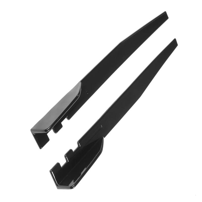 Winglet Diffusor 1,2 M Für Mazda 3 Für Axela Für Miata 323 Seite Rock Extensions Auto Seite Röcke Winglet Splitter Lip Universal Seitenschweller(Schwarz) von RFSHOP