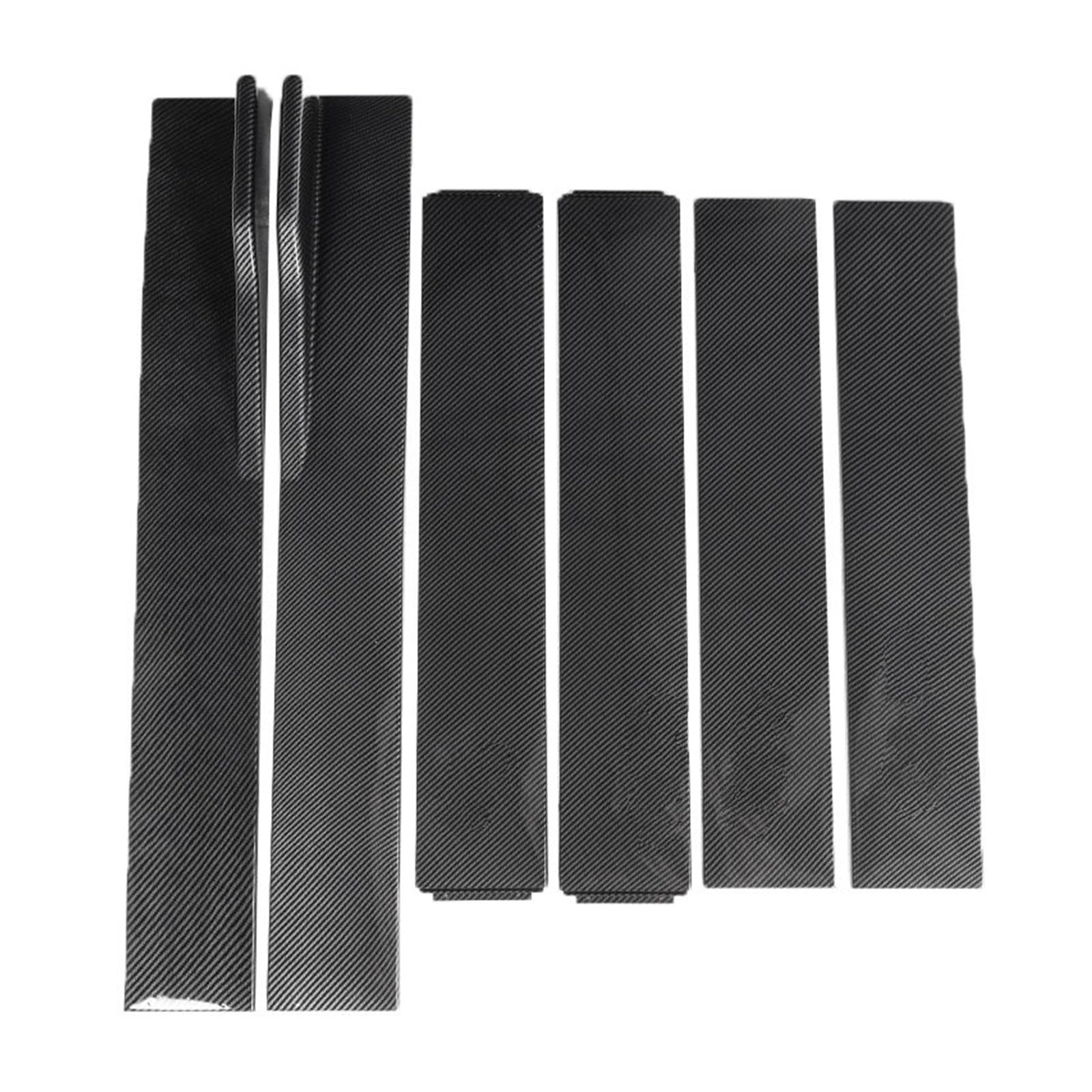 Winglet Diffusor 1 Paar 2M Seite Röcke Verlängerung Rocker Panels Lip Splitter Für Civic Universal ABS Auto Außen Zubehör Auto Styling Seitenschweller(B-Model Carbon Fiber) von RFSHOP