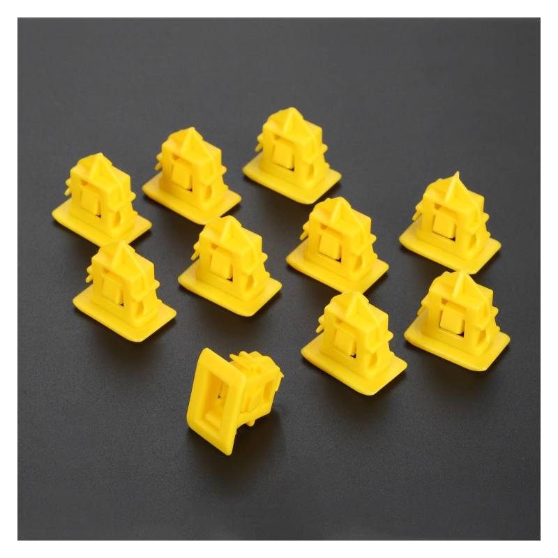 Winglet Diffusor 10Pcs Für Volvo S40 C30 S80 S60 Auto Schutz Platte Snap Clips Befestigungen Untere Tür Seite Rock Rand Strahl Untere Kante Kunststoff Nieten Seitenschweller von RFSHOP