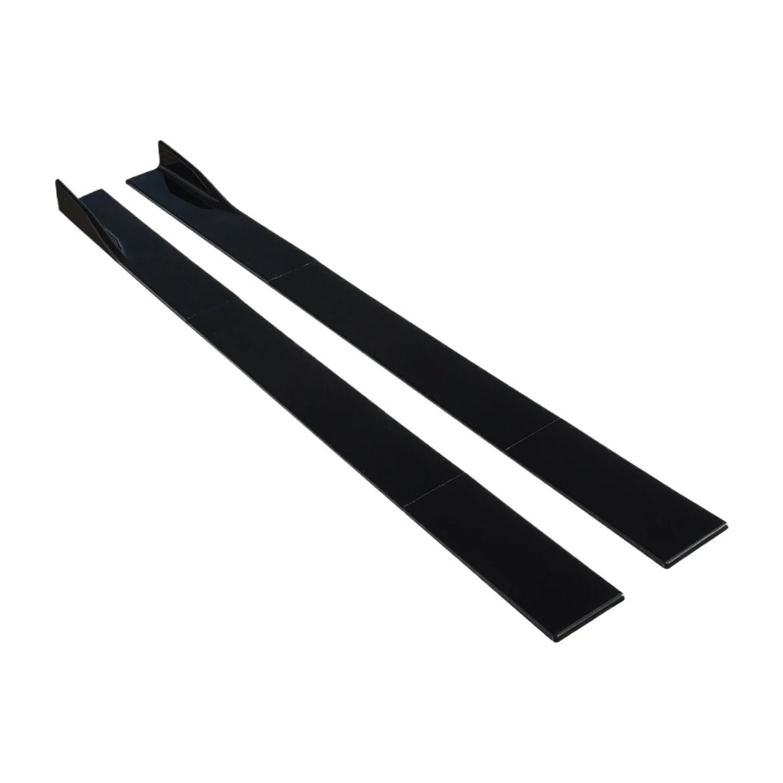 Winglet Diffusor 2,2 M/2 M Glänzend Schwarze Auto-Seitenschweller Winglet-Verlängerungen Splitter Karosserieschürze Lippe Rocker Splitter Diffusor Karosserie-Set Seitenschweller(78 inch) von RFSHOP