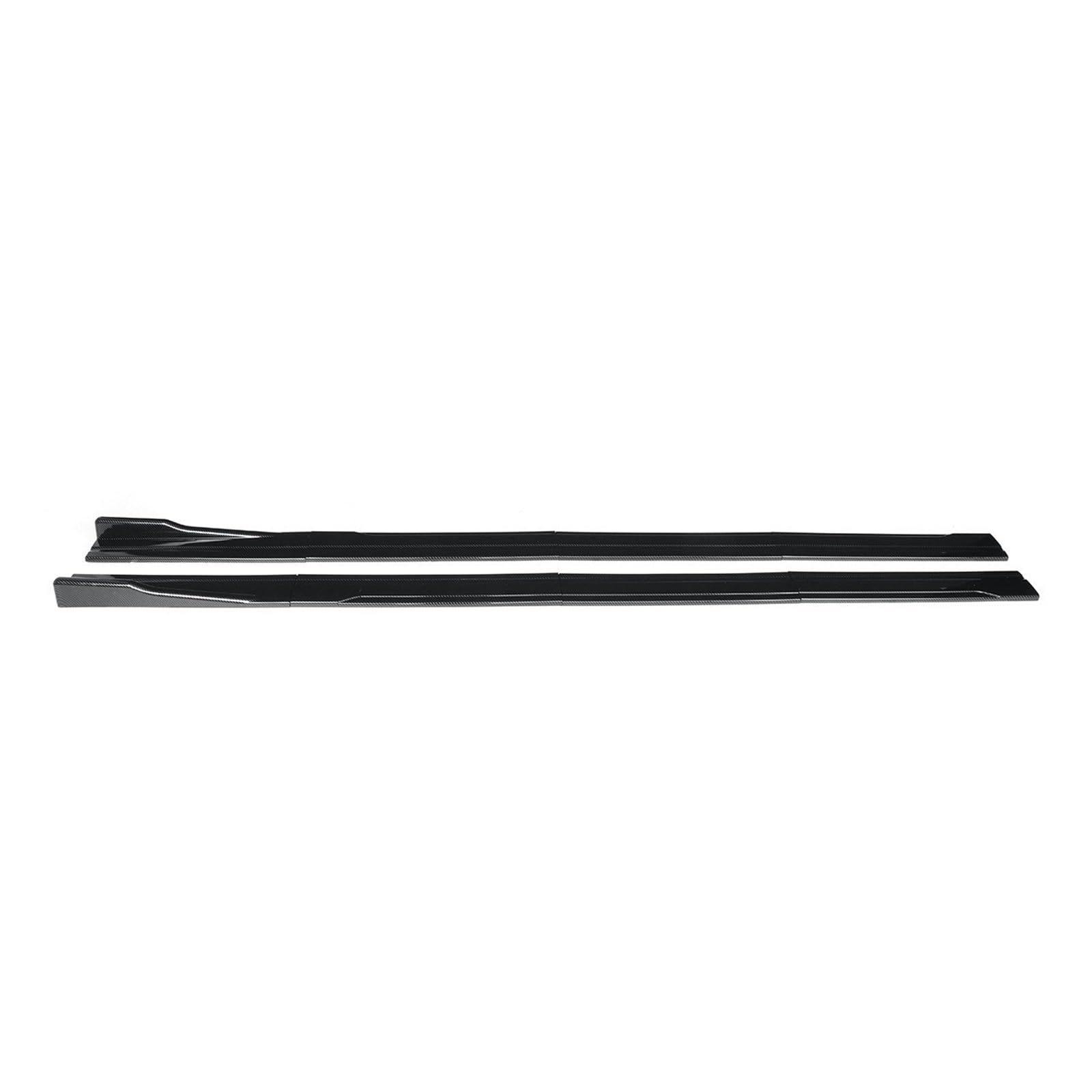 Winglet Diffusor 2,2 M Für E90 E90 F10 Universal Auto Seite Röcke Verlängerung Rocker Panels Lip Stoßstange Persönlichkeit Modifikation Seitenschweller(Kohlefaser-Optik) von RFSHOP