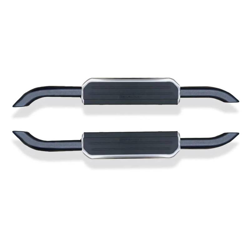 Winglet Diffusor 2 Stücke Für Land Für Rover Für Defender 2020 2021 90 Nerf Bar Seite Schritt Trittbrett Auto Zubehör Seitenschweller(1set Silver) von RFSHOP