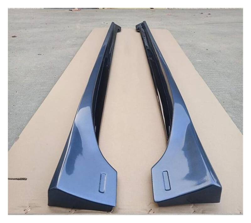 Winglet Diffusor 2 Teile/Satz Für Mazda3 Für Axela 2014 2015 2016 2017 2018 2019 ABS Farbe Seite Röcke Splitter Schutz Abdeckung Seitenschweller(Schwarz) von RFSHOP