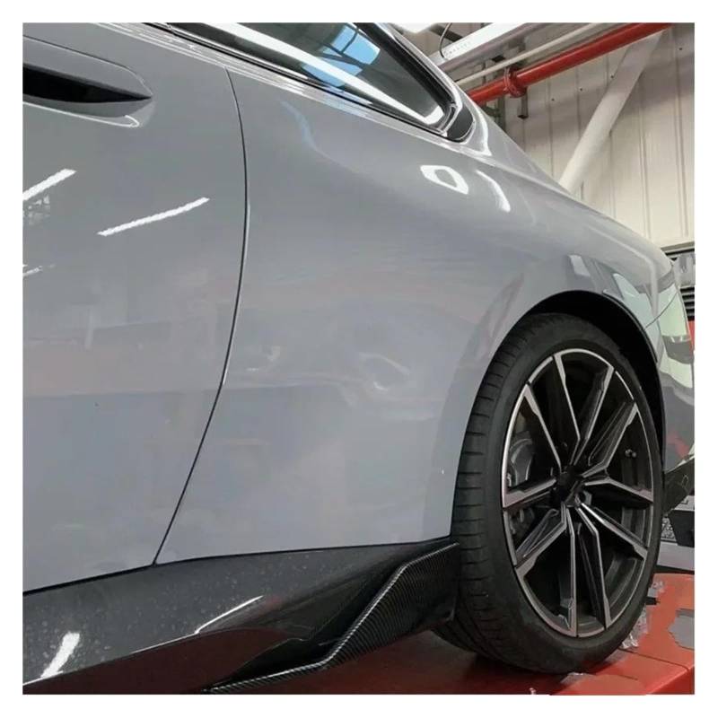 Winglet Diffusor 2-Türer Für 2er-Serie G42 Für Coupe M235i 2022–2024 Seitenschweller-Splitter Eckabdeckung Kohlefaser-Look Auto-Untersetzer Canard-Schutz Seitenschweller(Carbon Look) von RFSHOP