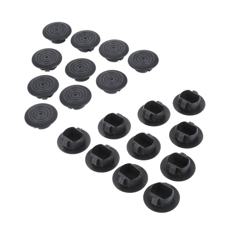 Winglet Diffusor 20Pcs Für Toyota Für Corolla Für Camry Seite Rock Trim Clips Tür Clip Vios Kotflügel Entwässerung Loch Abdeckung 10 20 50 Schwarz Kunststoff Clips Seitenschweller von RFSHOP