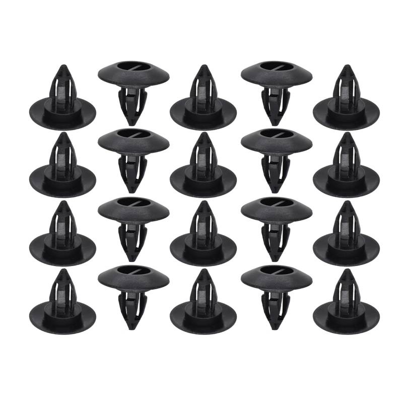 Winglet Diffusor 20Pcs Für X1 X3 X5 X6 Für Mini 51777171003 Auto Stoßstange Clips Expansion Blind Nieten Tür Seite Sill Rock Trim Rocker Moulding Clip Seitenschweller(20pcs No.20) von RFSHOP