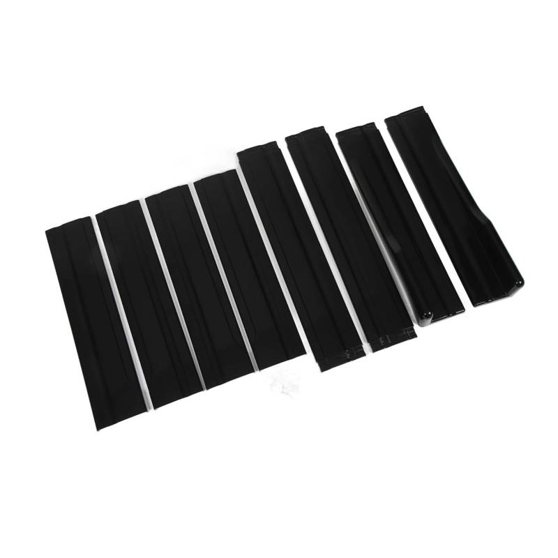 Winglet Diffusor 2M/78,7 Zoll Hintere Seitenschweller Winglets Diffusoren Für Accord Universal-Autoseitenschweller Seitenschweller(Glossy Black) von RFSHOP