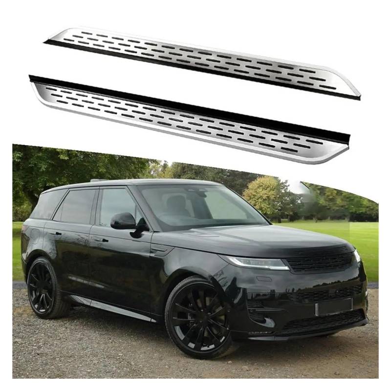 Winglet Diffusor 2PCS Seite Schritte Trittbretter Nerf Bars Für Land Für Rover Für Range Für Rover Für Sport 2023 2024 Seitenschweller(B) von RFSHOP