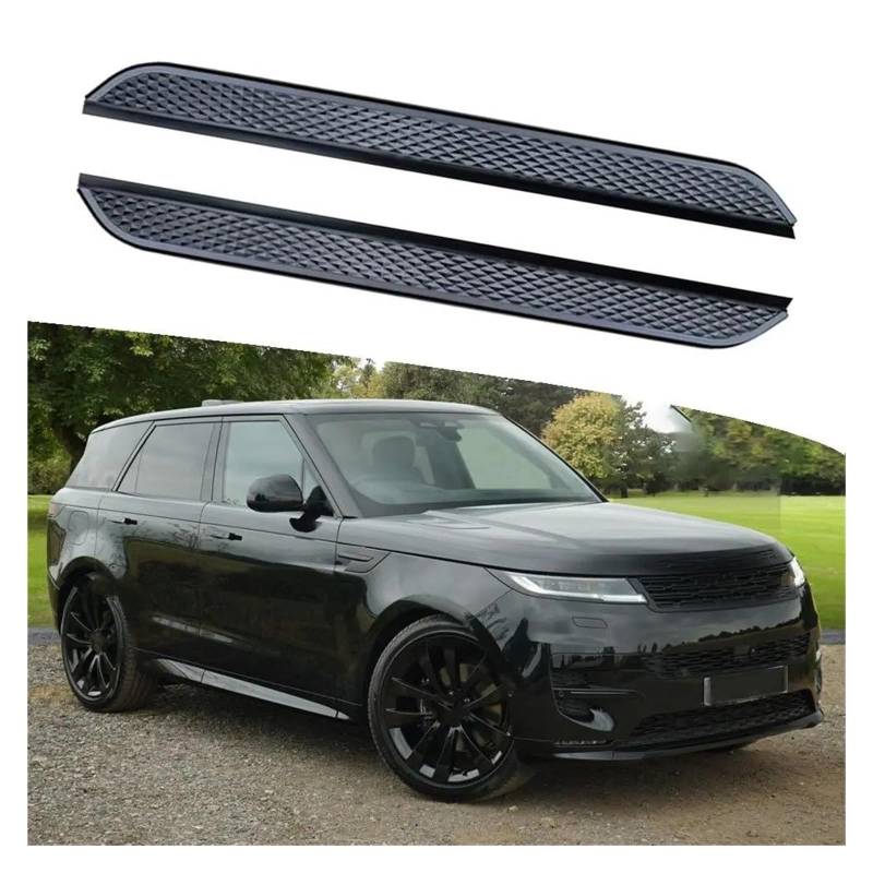 Winglet Diffusor 2PCS Seite Schritte Trittbretter Nerf Bars Für Land Für Rover Für Range Für Rover Für Sport 2023 2024 Seitenschweller(F) von RFSHOP