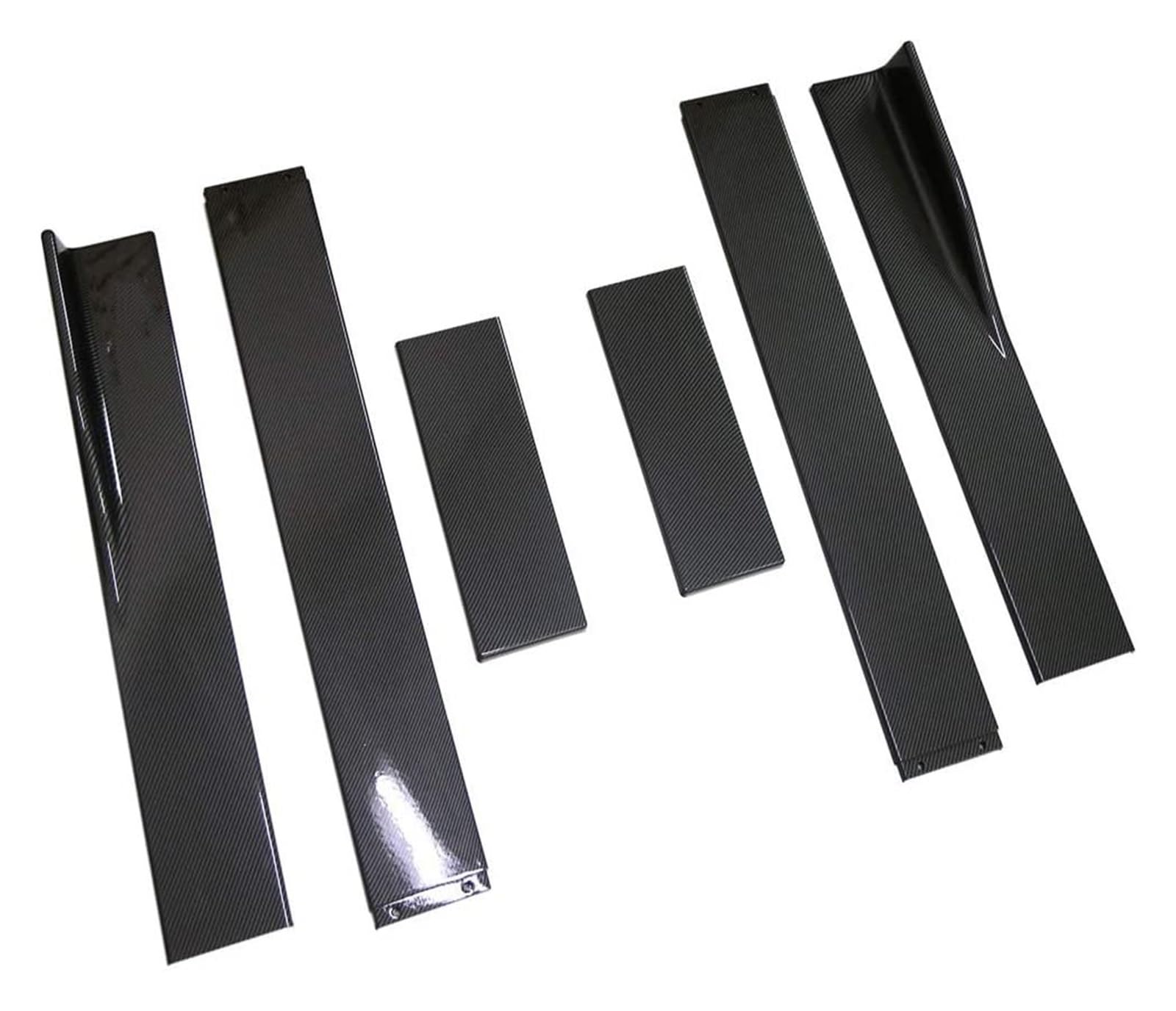 Winglet Diffusor 2m / 2,2m Seitenschweller Für Für S-Line A5 S5 Rs5 B8 Verlängerung Splitter Schürze Lippensplitter Winglet Universal Autozubehör Seitenschweller(2.2M-Carbon Look) von RFSHOP