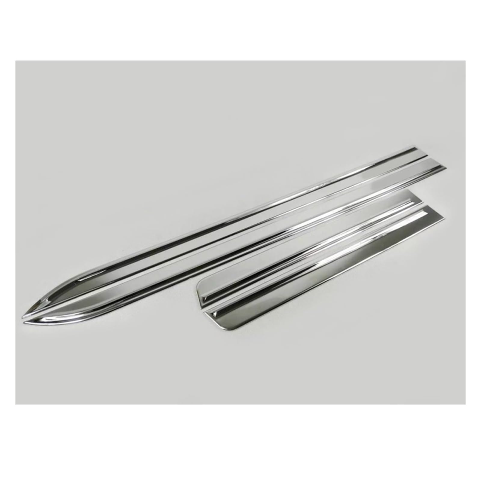 Winglet Diffusor 4 Stück Für CRV Für CR-V 2012 2013 2014 2015 2016 Auto-Styling Side Door Body Trim Strip Auto Seitenschweller Seitenschweller(ABS Chrome) von RFSHOP