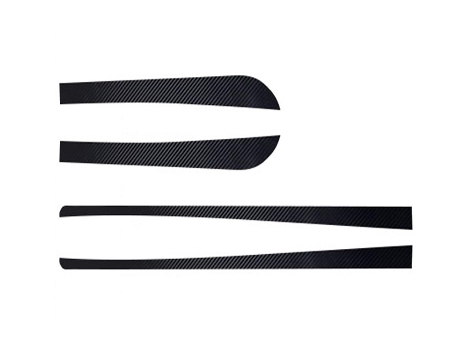 Winglet Diffusor 4 Teile/Satz Für Hyundai Für Elantra 2012-2016 Für Avante Zubehör Auto Styling Carbon Faser Aufkleber Auto Seite Rock Aufkleber Autos Seitenschweller von RFSHOP