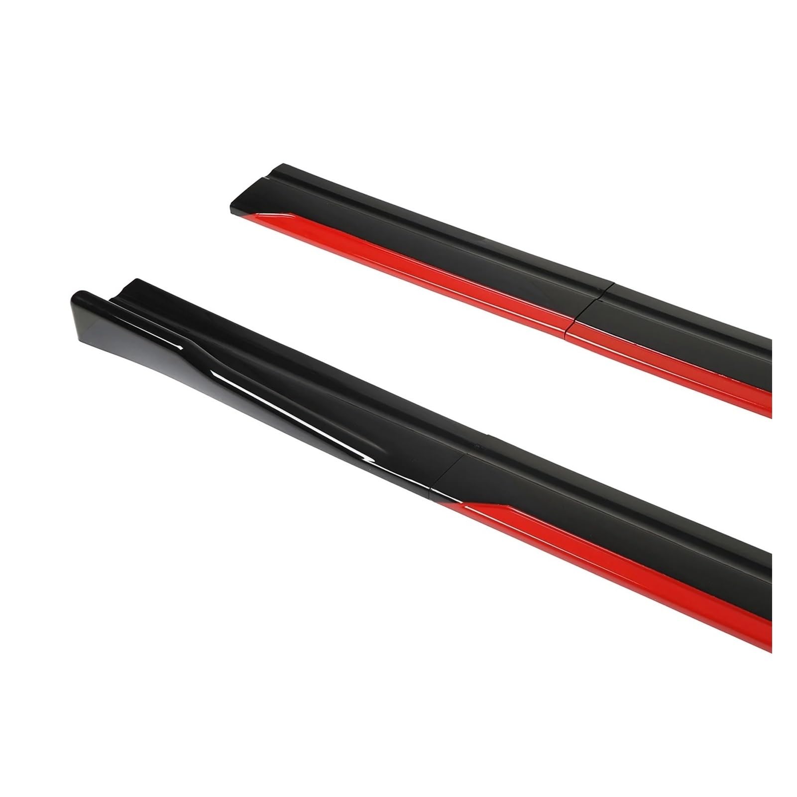 Winglet Diffusor 8 Stücke Für Accord Auto Seitenschweller Glänzend Rot Schwarz Seitenlippensplitter Verlängerung Flügel Panel Body Kit Ersatz Seitenschweller von RFSHOP