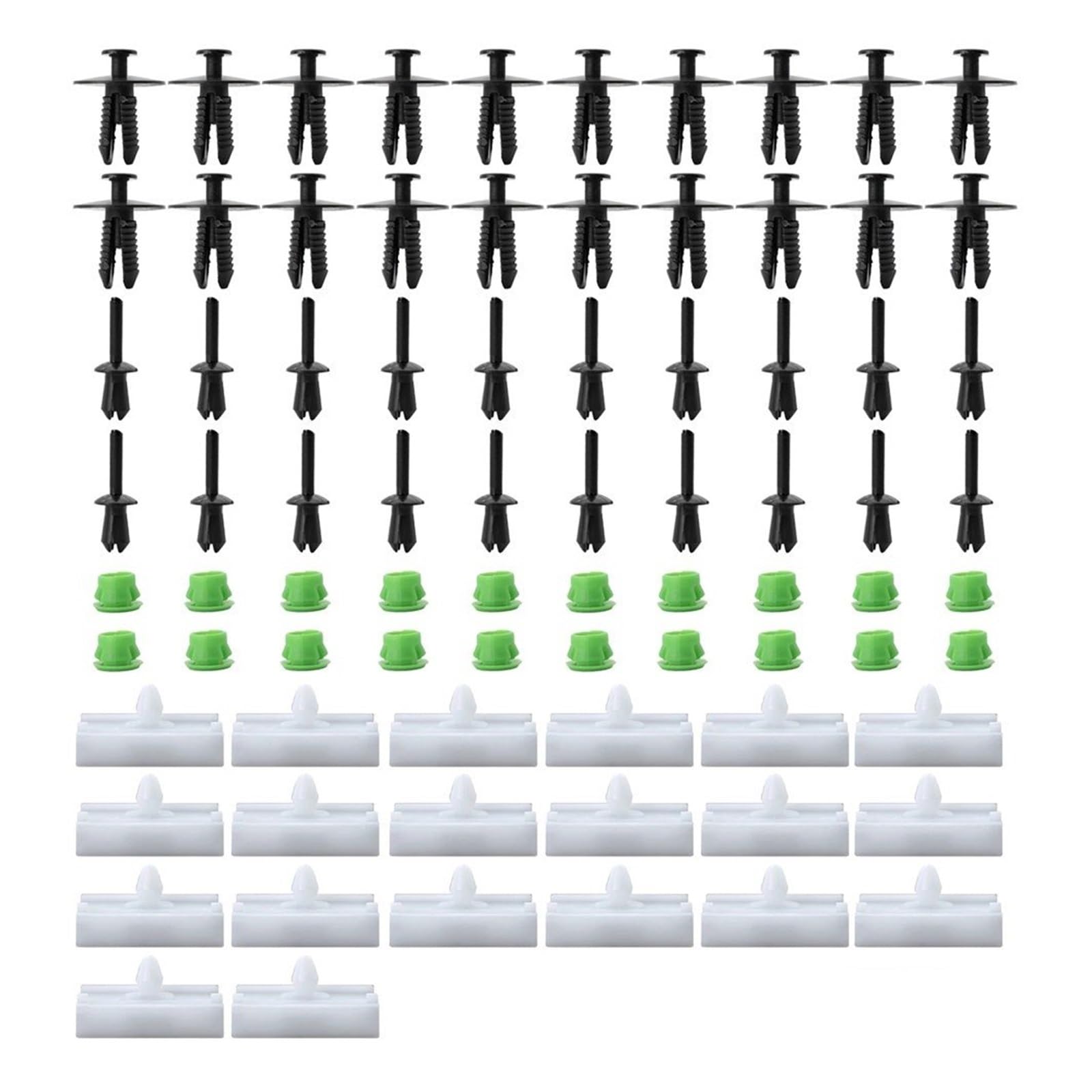 Winglet Diffusor 80 Stück Für E36 316i 318i M3 Kunststoff-Auto-Clips Seitenschweller-Rock-Clips Rocker Panel Moulding Clip Retainer Fastener Clips Seitenschweller von RFSHOP
