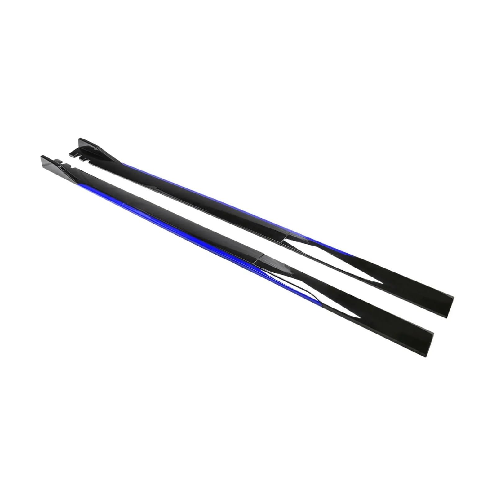 Winglet Diffusor Auto Seitenschweller Universal Verlängerung Splitter Body Kit Ersatzteile Ersatz Zubehör Für G30 G31 X5 E70 X6 E71 X1 Seitenschweller(Black Blue) von RFSHOP