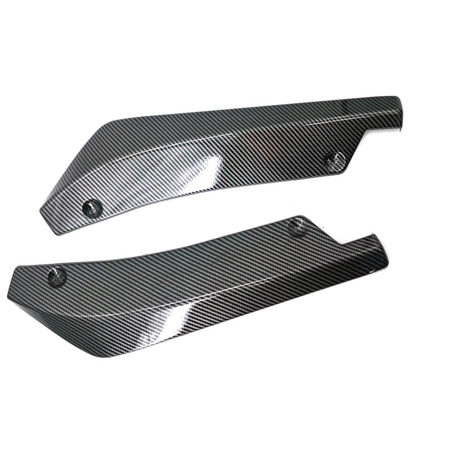 Winglet Diffusor Für Alfa Für Romeo 159 Carbon Fiber Universal Auto Vorne Hinten Stoßstange Streifen Lip Spoiler Diffusor Splitter Winglets Seite Rock Verlängerung Seitenschweller(Kohlefaser) von RFSHOP