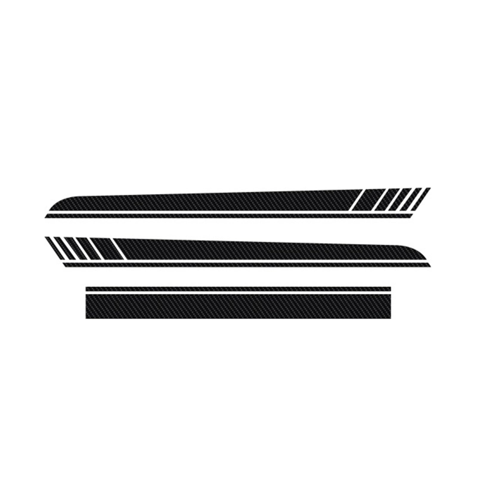 Winglet Diffusor Für Benz Für W176 Für Edition 1 Für AMG Auto Haube Vinyl Aufkleber Seitenstreifen Rock Aufkleber Auto Zubehör Seitenschweller(5D Carbon Fiber) von RFSHOP