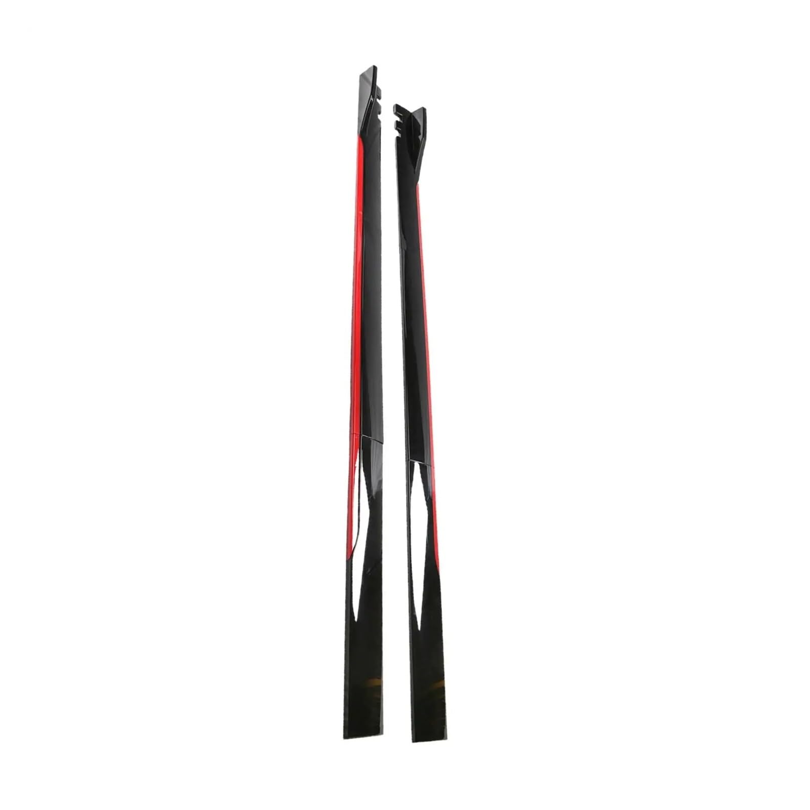 Winglet Diffusor Für Benz W205 W204 W203 W211 W212 W213 Auto Seitenschweller Universal Verlängerung Splitter Body Kit Ersatzteile Ersatz Zubehör Seitenschweller(Black Red) von RFSHOP