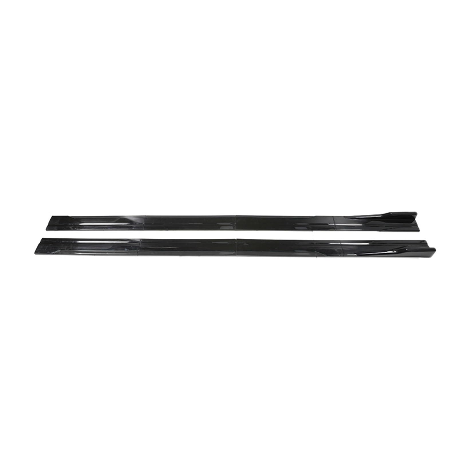 Winglet Diffusor Für Benz W211 W212 C200 C250 C300 C350 C63 8PCS 2m/2,18 M Seite Rock Verlängerung Rocker Platte Lip Separator Stoßstange Universal Auto Zubehör Seitenschweller(Glossy Black,2m) von RFSHOP