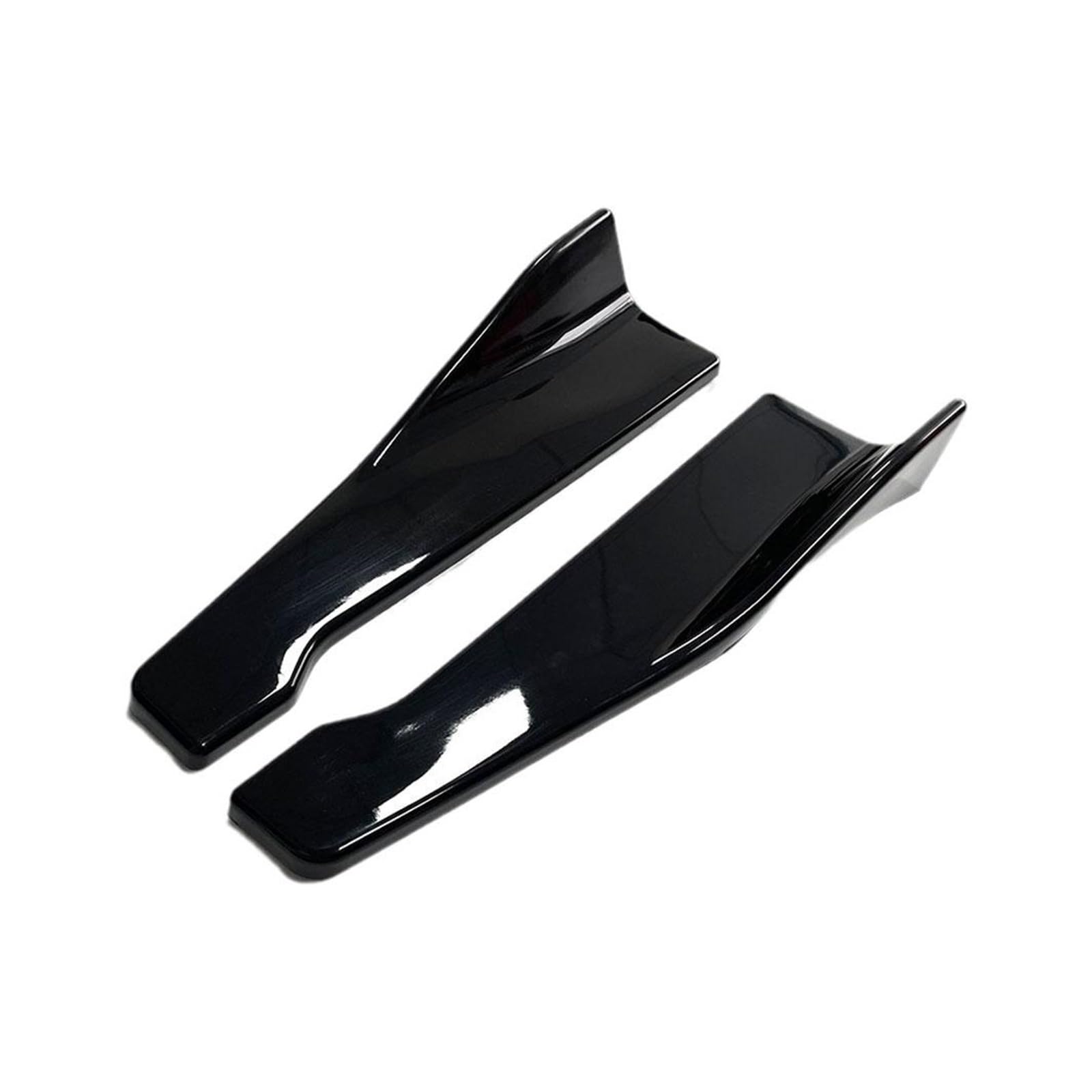 Winglet Diffusor Für E90 Universal 48CM Länge Auto Seitenschweller Stoßstange Spoiler Splitter Schutz Kratzzubehör Seitenschweller(A 2PCS) von RFSHOP