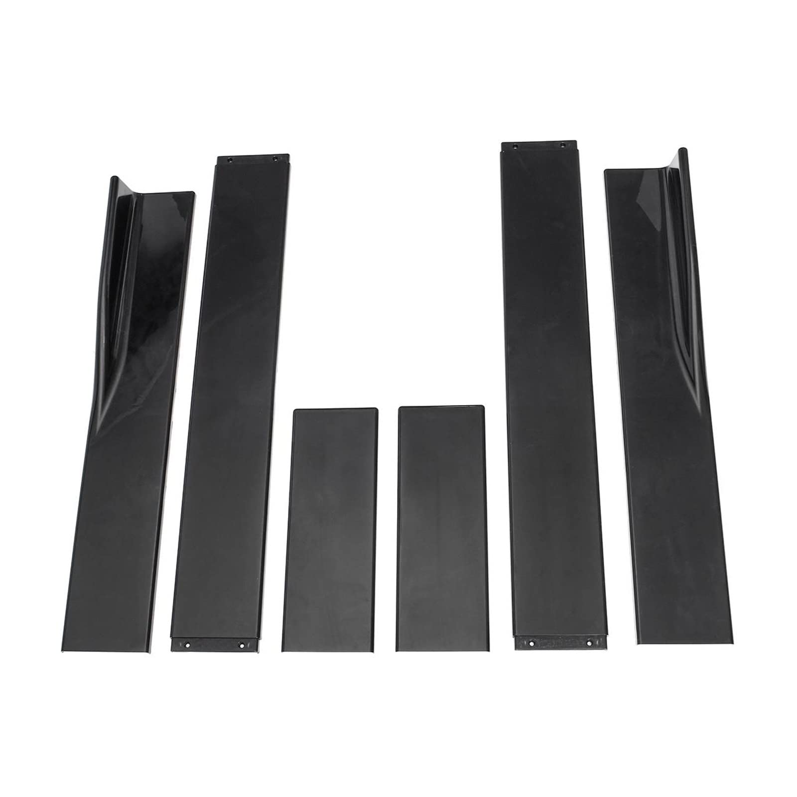 Winglet Diffusor Für F32 F33 E39 E46 E53 E90 E92 Alle Modelle 78,7“ 86,6“ Seitenschwellerverlängerungssplitter Schürzensplitter Winglet Universal Seitenschweller(78.7in Black) von RFSHOP