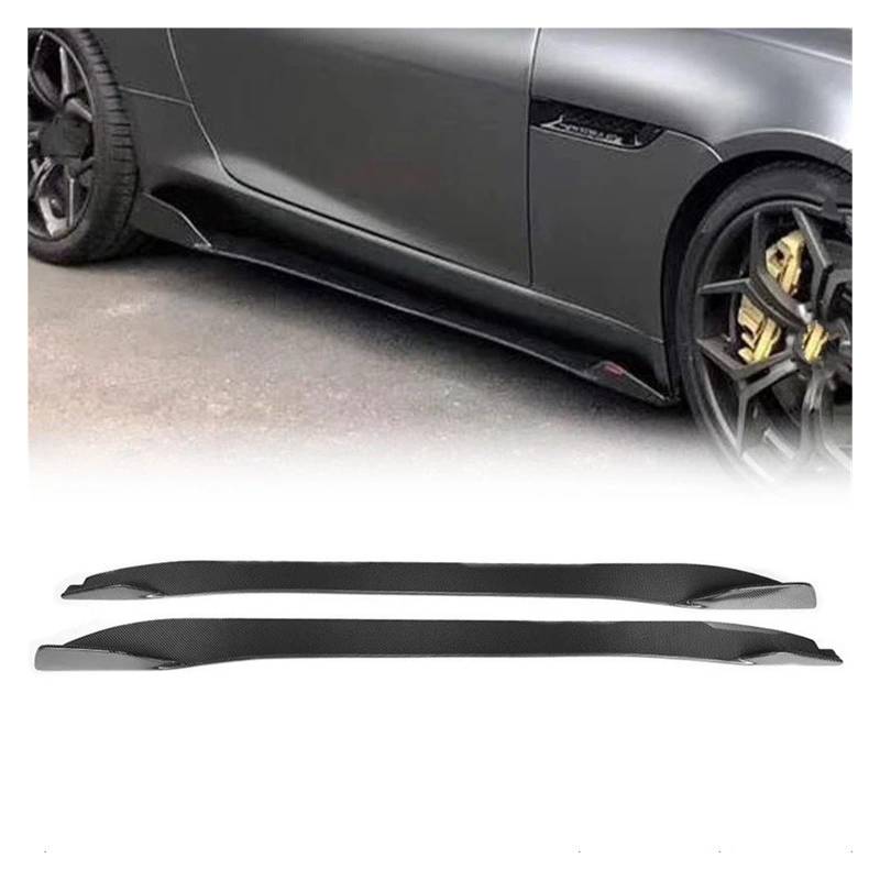 Winglet Diffusor Für Jaguar Für F-Typ 3,0 Für Coupe Für Cabrio 2015 2016 2017 Seite Tür Stoßstange Schürze Lip Body Kits Auto Seite Röcke Extensions Seitenschweller von RFSHOP