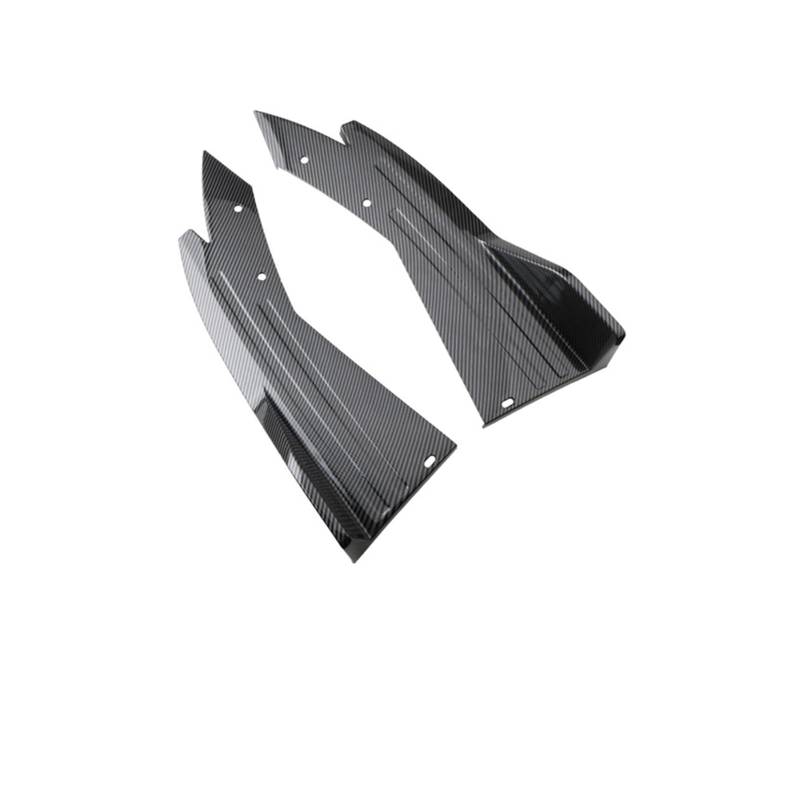 Winglet Diffusor Für Peugeot 3008 Auto Heckstoßstange Eckenschutz Diffusor Splitter Scratch Seitenschwellerverlängerung Seitenschweller(Carbon) von RFSHOP