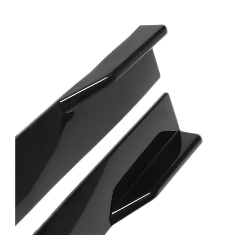 Winglet Diffusor Für SEAT Für Leon FR 5F MK1 MK2 MK3 MK3.5 Für SEAT Für Ibiza 2,2 M Seitenschweller Verlängerung Rocker Panels Lippensplitter Diffusor Winglet Flügel Seitenschweller(Schwarz) von RFSHOP