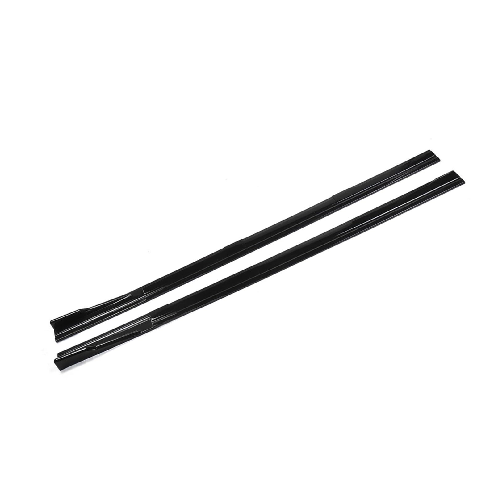 Winglet Diffusor Für Sitz Für Leon Fr 5f Mk1 Mk2 Mk3 Mk3.5 Mk4 Mk5 Für Ibiza 6j 6l 8X 2,2 M Seitenschweller Verlängerung Rocker Splitter Diffusor Winglet Flügel Seitenschweller(Glossy Black) von RFSHOP