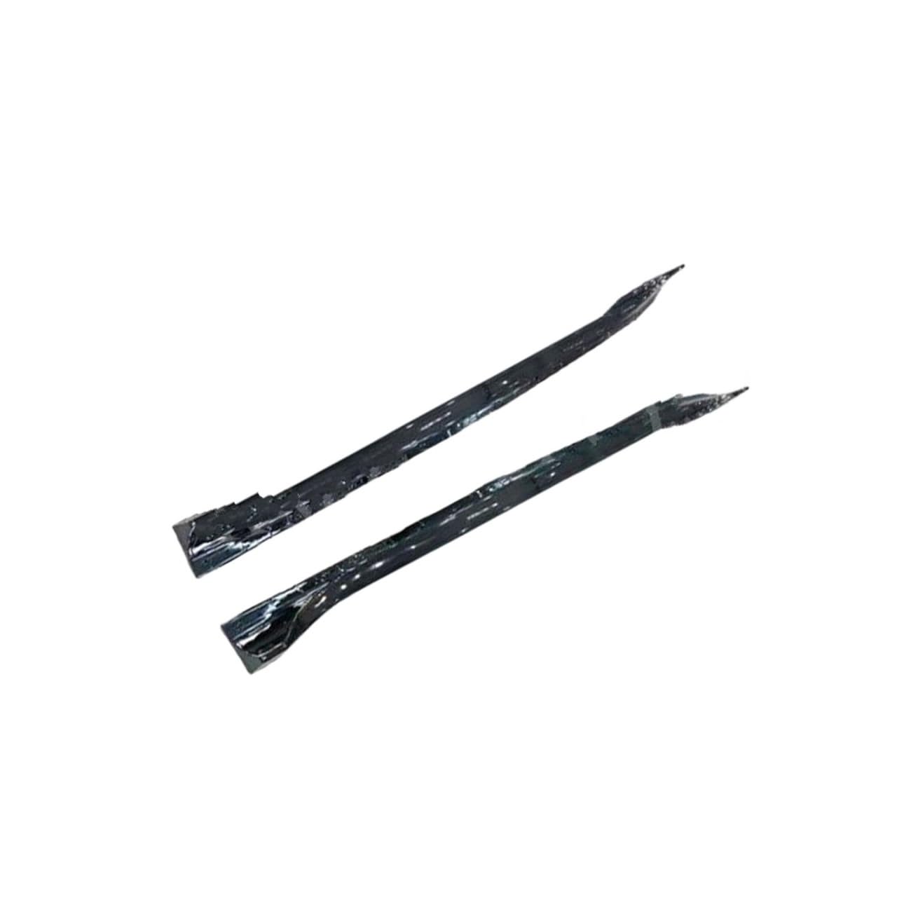 Winglet Diffusor Für Tesla Modell 3 Rocker Panels Seite Rock Verlängerung Rocker Panel Körper Kit Lip Splitter Anti-Crash ABS Seite Röcke Auto Styling Seitenschweller(ABS Gloss Black) von RFSHOP