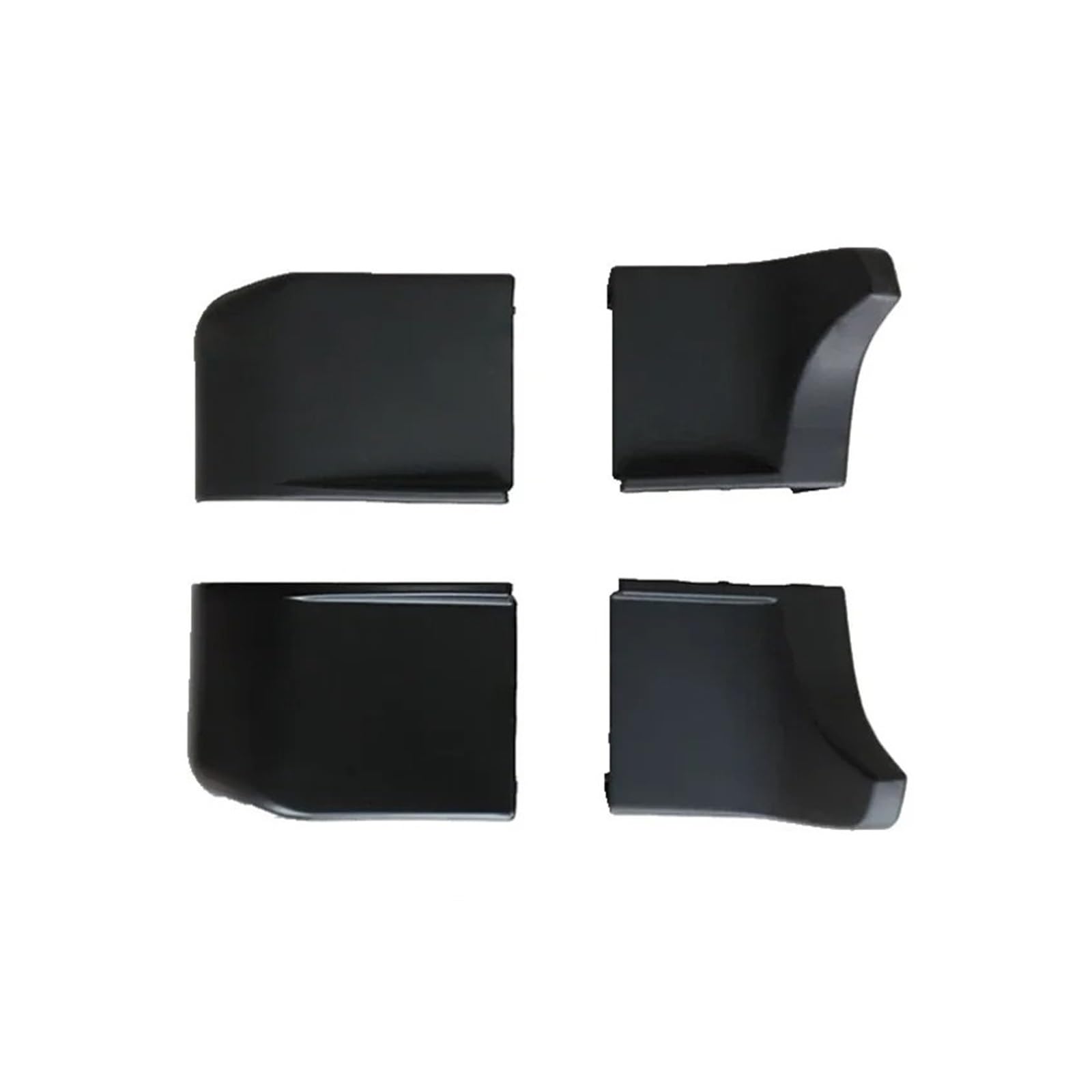 Winglet Diffusor Für Toyota Für Land Für Cruiser LC100 1998 1999 2000 2001 2002 2003-2006 2007 Auto Trittbrett Seite Schritt Bar Trim Abdeckung Wrap Winkel Kappe Seitenschweller(All 4pcs) von RFSHOP