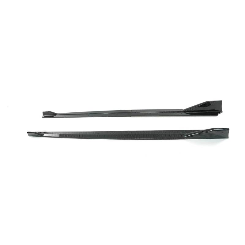 Winglet Diffusor Für Toyota Für Supra Für GR Für Supra A90 A91 2020 2021 2022 2023 2024 AG Stil Seite Röcke Carbon Faser Extensions Diffusor Seitenschweller(Kohlefaser-Optik) von RFSHOP