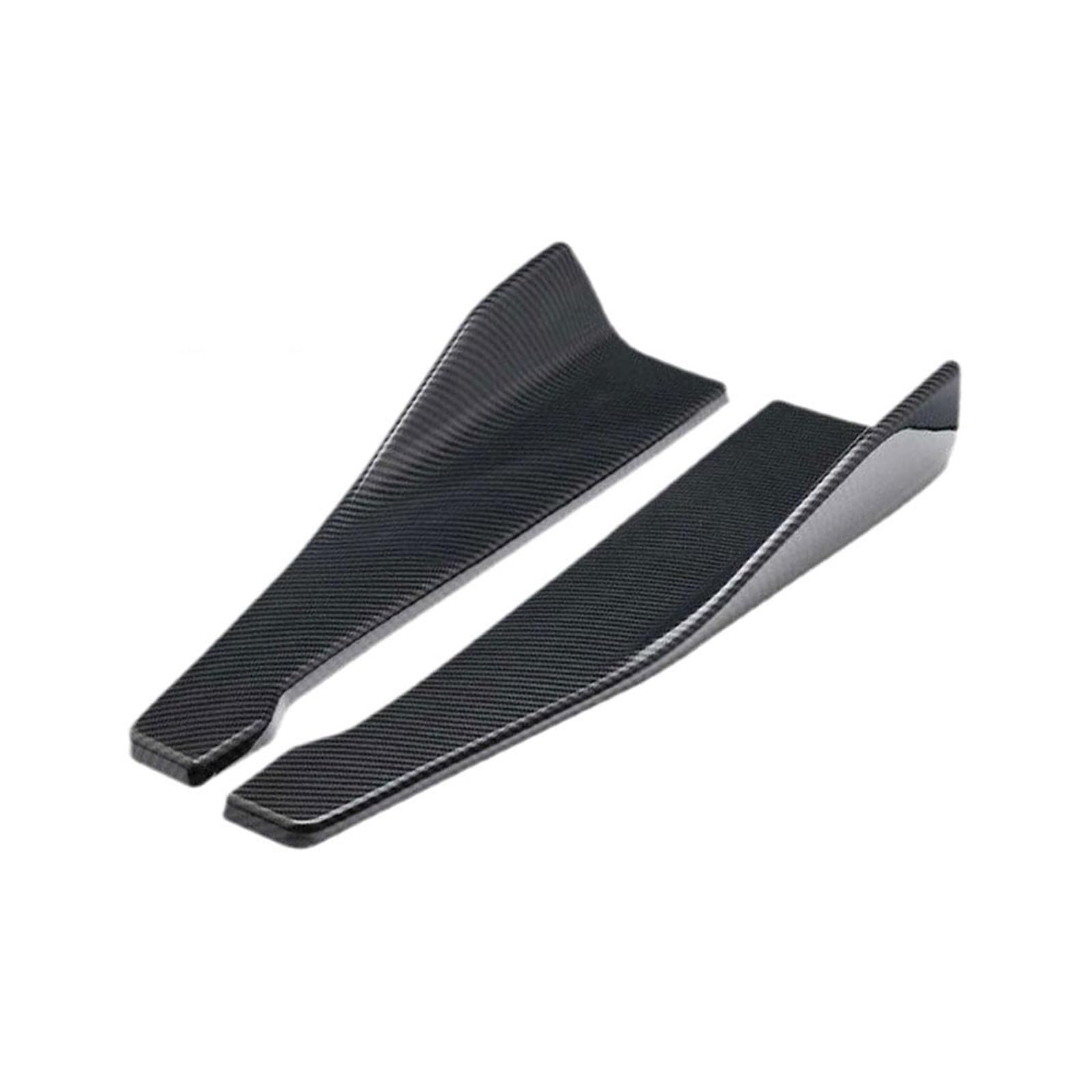 Winglet Diffusor Für Universal 48CM Länge Auto Seitenschweller Stoßstange Spoiler Splitter Schutz Scratch Seitenschweller(B) von RFSHOP