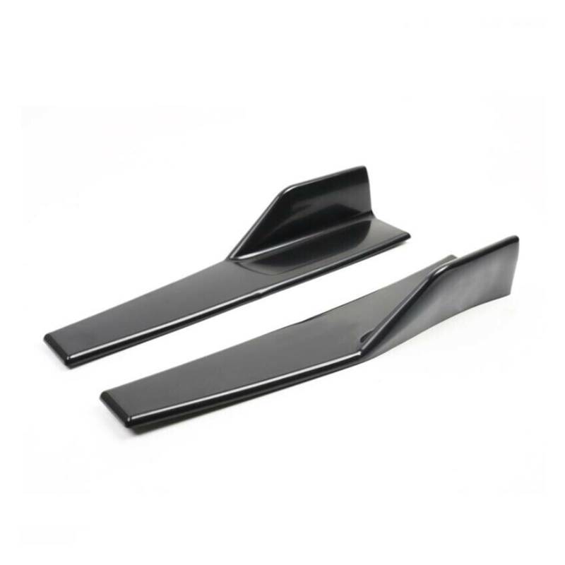 Winglet Diffusor Seitenschweller Body Kit Spoiler Für A3 A4 B8 B6 A6 C6 A5 B7 Q5 C5 8P Q7 TT C7 A1 Q3 S3 A7 B9 A8 Universal Autozubehör Seitenschweller(Schwarz) von RFSHOP