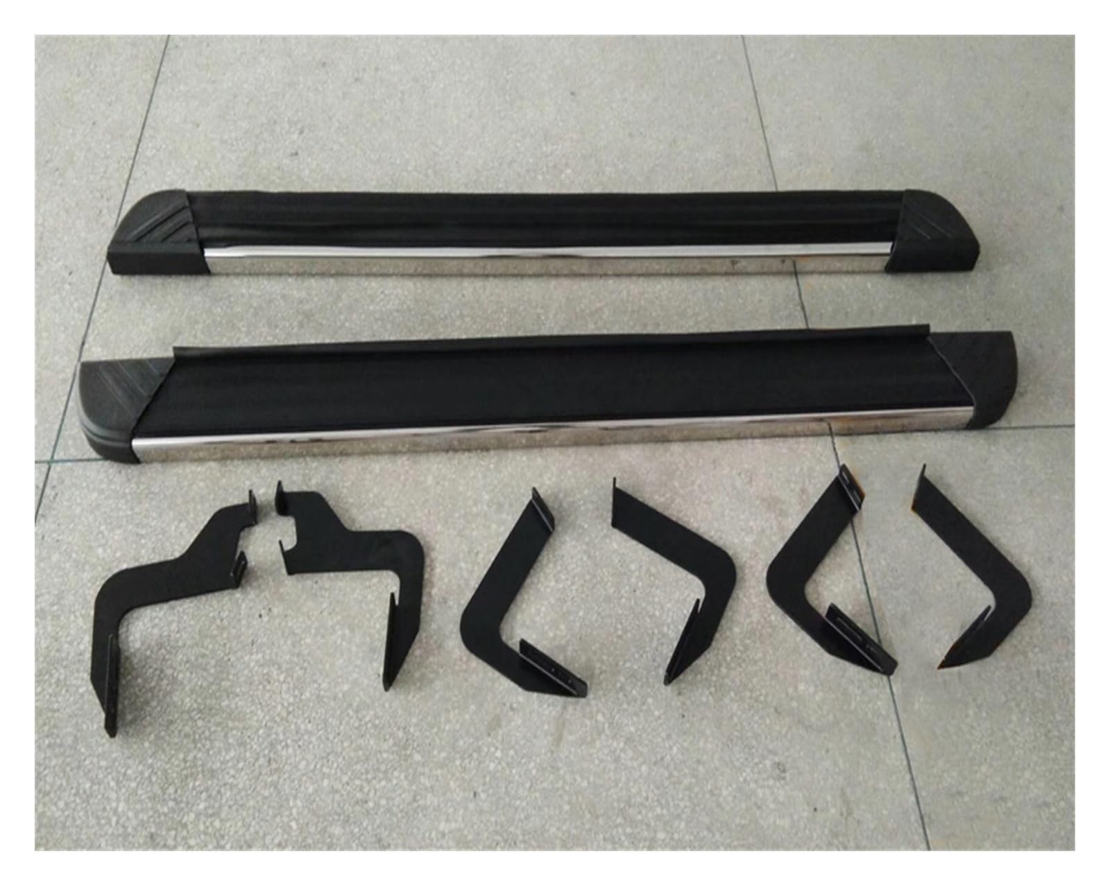 Winglet Diffusor Trittbrett Bar Seite Schritt Für Toyota Für 4Runner 2014 2015 2016 2017 2018 2019 Verdicken Grundplatte Seitenschweller von RFSHOP