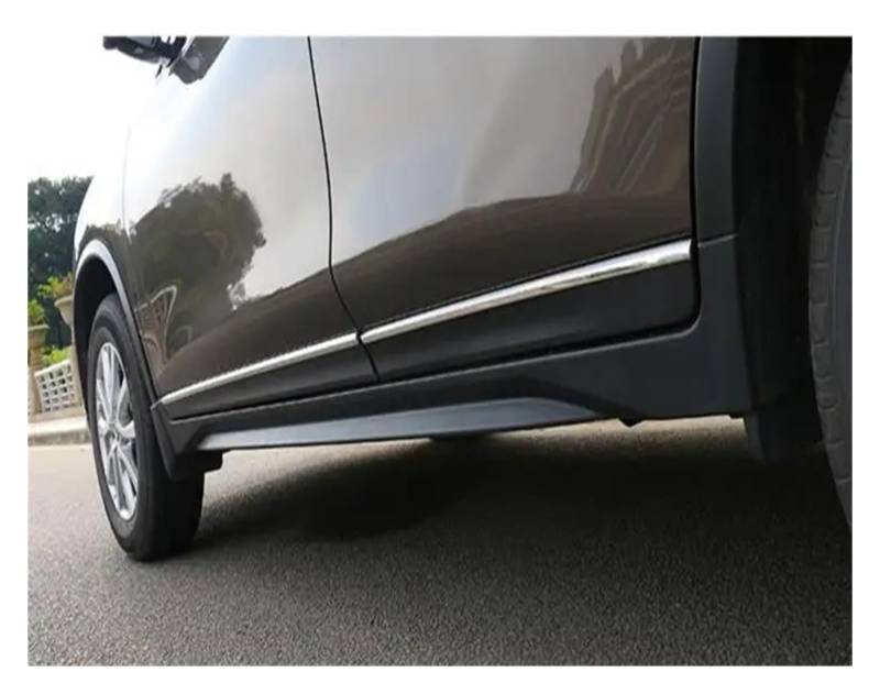 Winglet Diffusor Tür Körper Side Molding Streifen Trim Abdeckung Für Nissan Für X-Trail Für Rogue T32 2014 2015 2016-2021 Zubehör Teile Edelstahl Seitenschweller(2017 to 2021 a) von RFSHOP