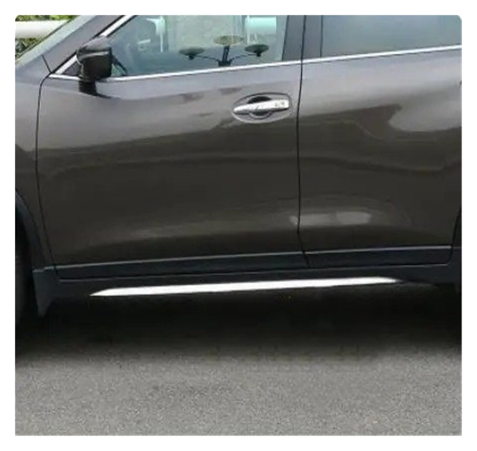 Winglet Diffusor Tür Körper Side Molding Streifen Trim Abdeckung Für Nissan Für X-Trail Für Rogue T32 2014 2015 2016-2021 Zubehör Teile Edelstahl Seitenschweller(2017 to 2021 b) von RFSHOP