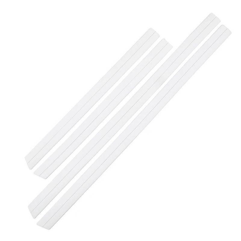 Winglet Diffusor Universal Autotür Seitenschutz Seitenschweller Antikollisionsstreifen Für Opel Für Astra Seitenschweller(White 2x2) von RFSHOP