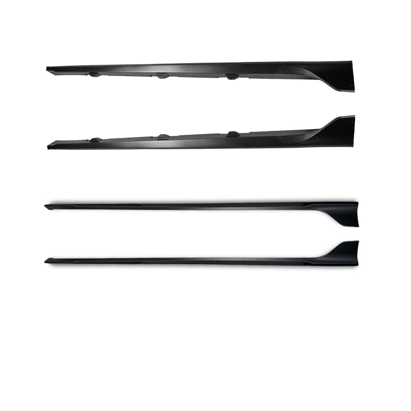 Winglet Diffusor Verlängerung Rocker Panels Lip Splitter Für Civic 10th Für Hatchback R Limousine Für Mugen Stil Kits Auto Körper Kit Seitenschweller Seitenschweller(Double Side Skirts) von RFSHOP