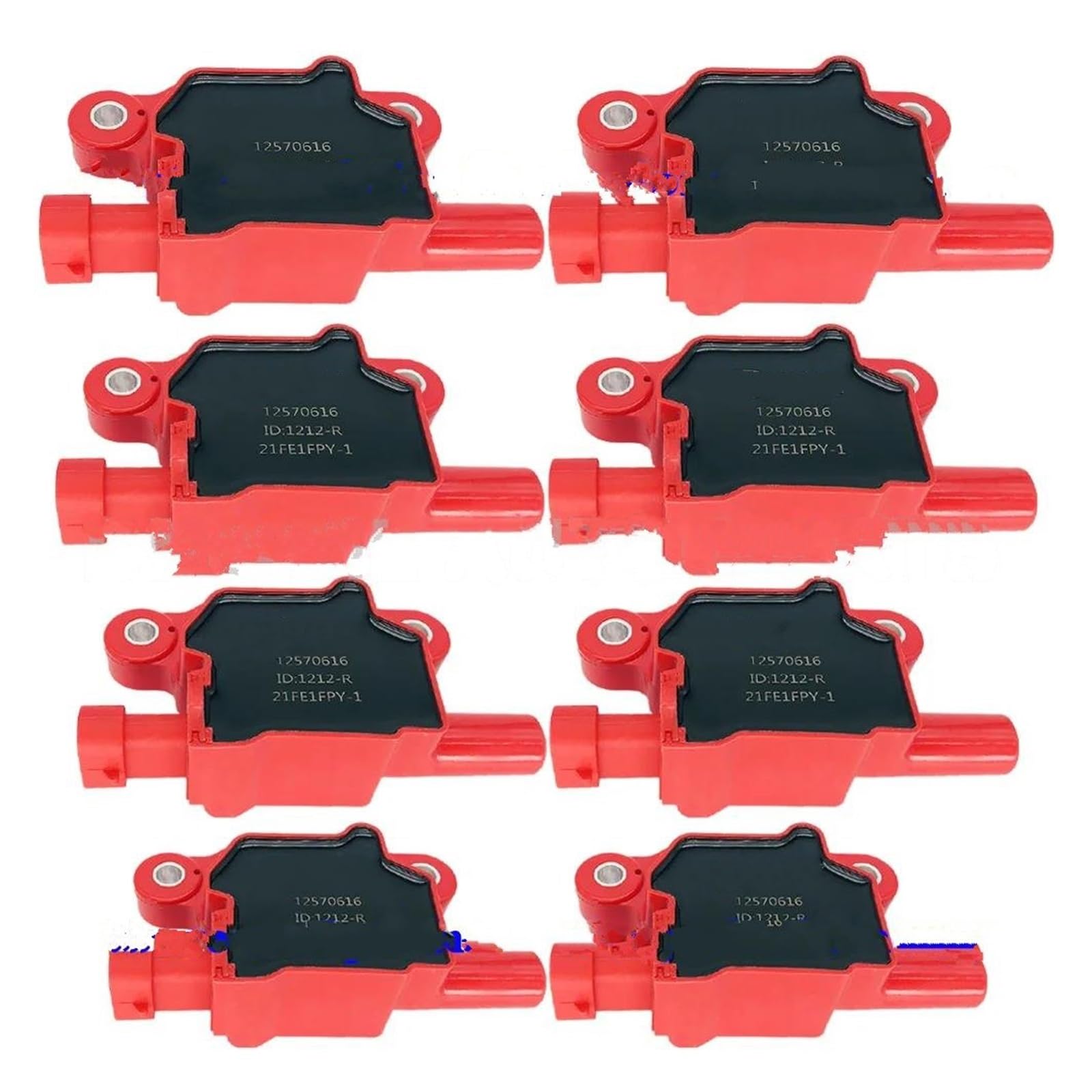 Zündmodul Zündspule 8 Pcs Rot Zündspule Für Cadillac Für Cts Für Escalade 12570616 von RFSHOP