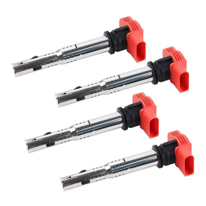 Zündmodul Zündspule Für A3/A4/A5/A6/A7/A8 TT Q3/Q5 R8 1,8 T 4-teilige Auto-Zündspule 06E905115G von RFSHOP