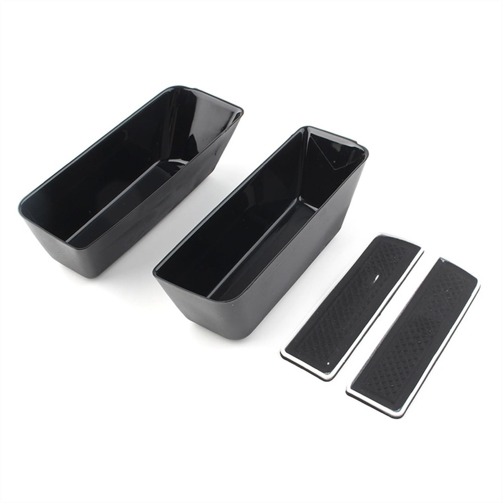 2PCS ABS Auto Hintertür Aufbewahrungsbox Organizer Container Halter, for Ford, Edge 2015 2016 2017 2018 2019 2020 Nur linker Fahrer Aufbewahrungsbox für Autotüren von RFVBG