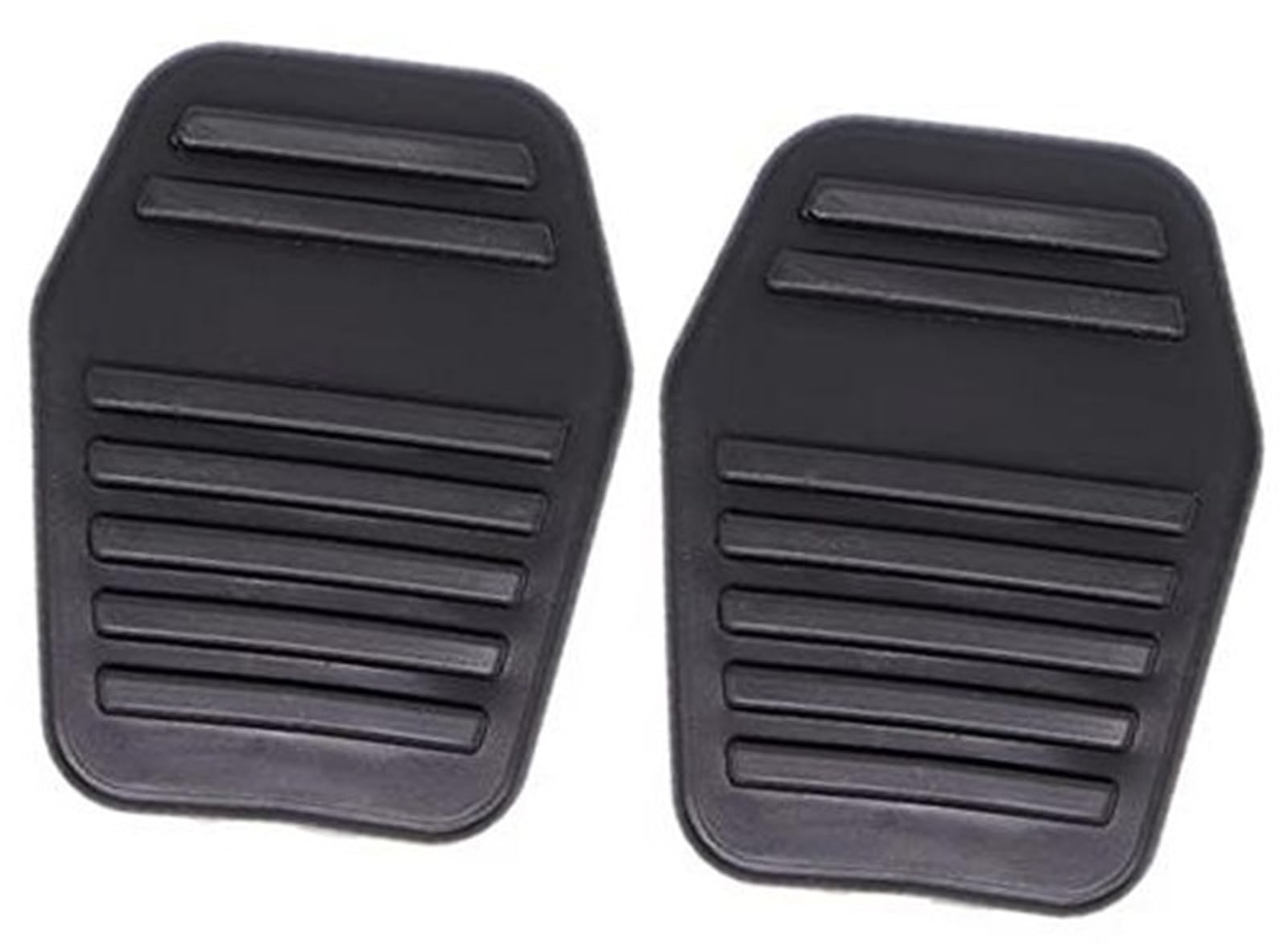 Auto-Gummi-Bremsen-Kupplungs-Fußpedal-Pad-Abdeckung, for Ford, for Fiesta, 5 MK5 2002–2008 Classic Ikon Fahrzeug Pedalabdeckungssatz von RFVBG