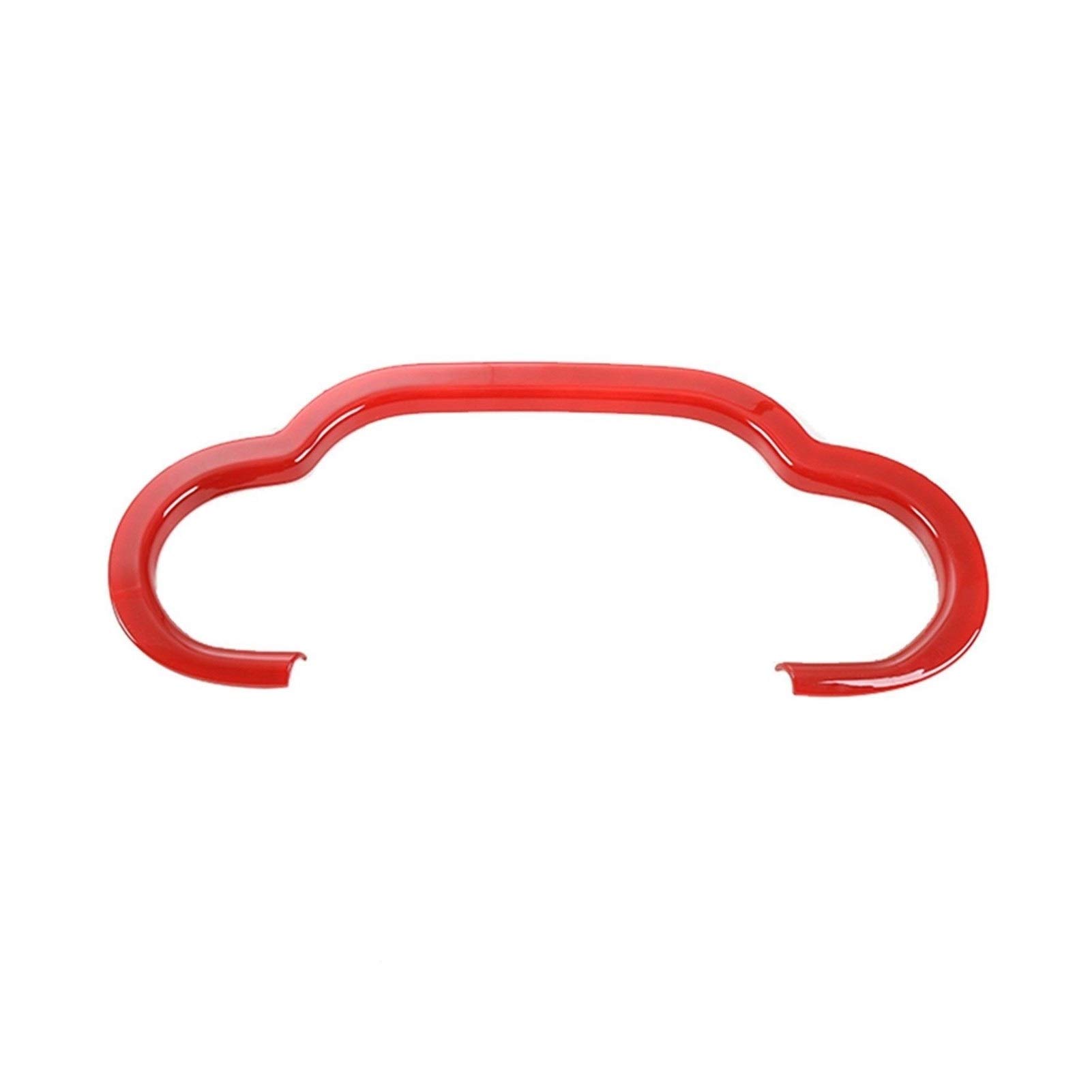 Auto-Innenraum-Instrument-Armaturenbrett-Dekorationsabdeckung Aufkleber Zubehör, for Jeep, Wrangler JK 2007 2008 2009 2010 Lüftungsschlitzverkleidung(Red) von RFVBG