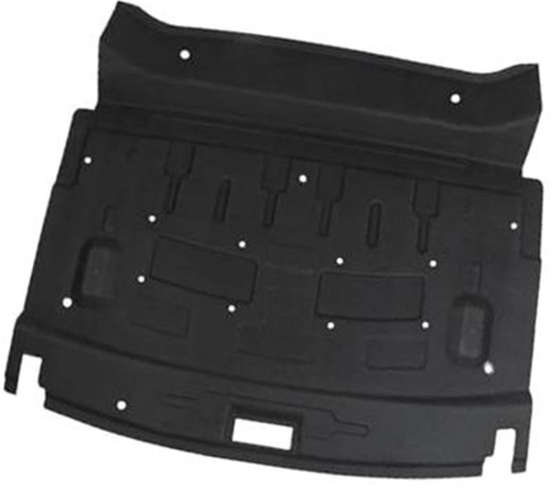 Auto-Kofferraummatte, Schall-/Wärmedämmung, Geräuschdämpfer aus Baumwolle, for VW, for Passat, B6 B7 B8 2007-2022 Motorisolationspad(Black B8 17-22) von RFVBG