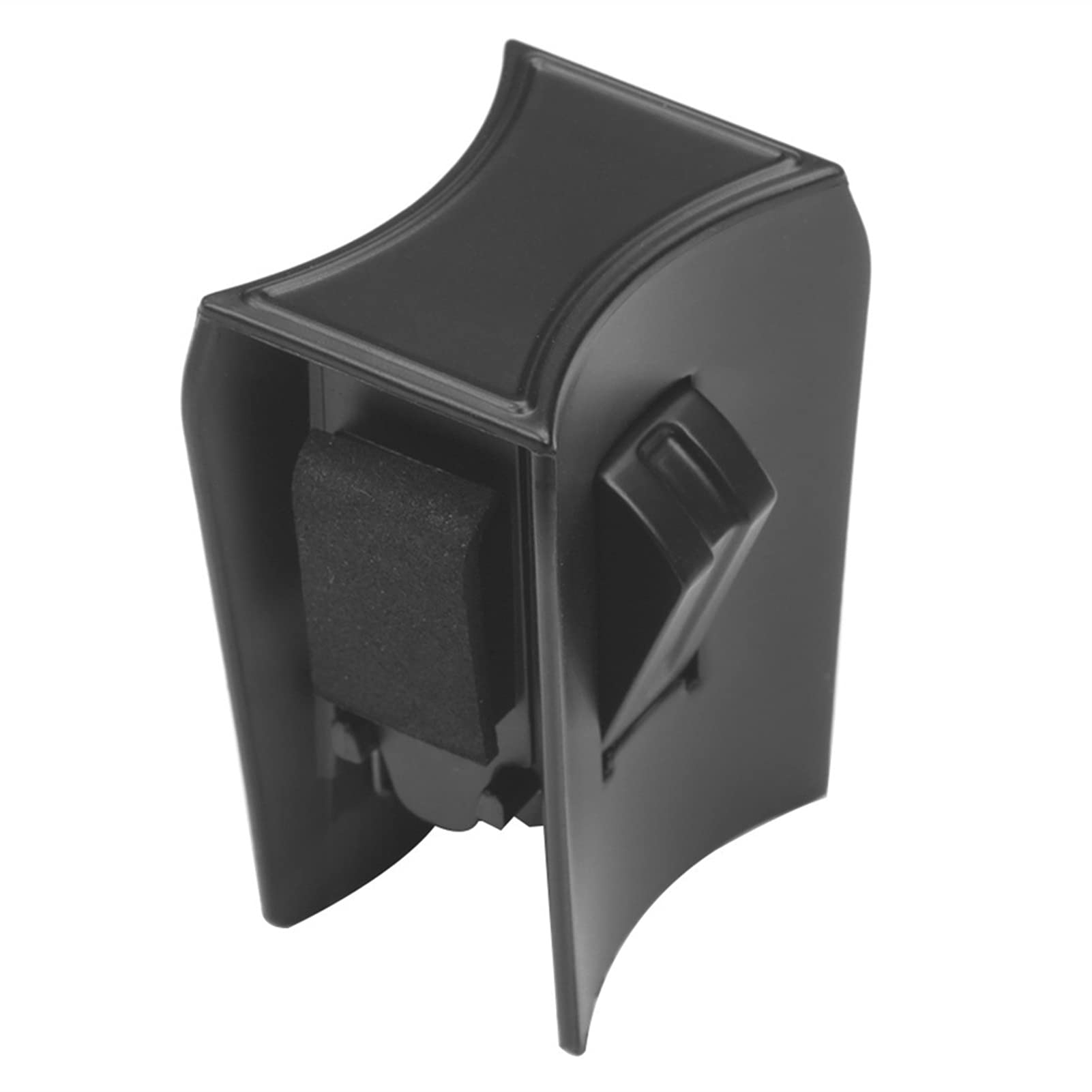 Auto-Mittelkonsole, Wasserbecher-Slot, Rutschbegrenzung, Clip, Zubehör, Auto-Becherhalter-Begrenzer, for Tesla, Modell 3 2021 Getränkehalter(Matt Black) von RFVBG