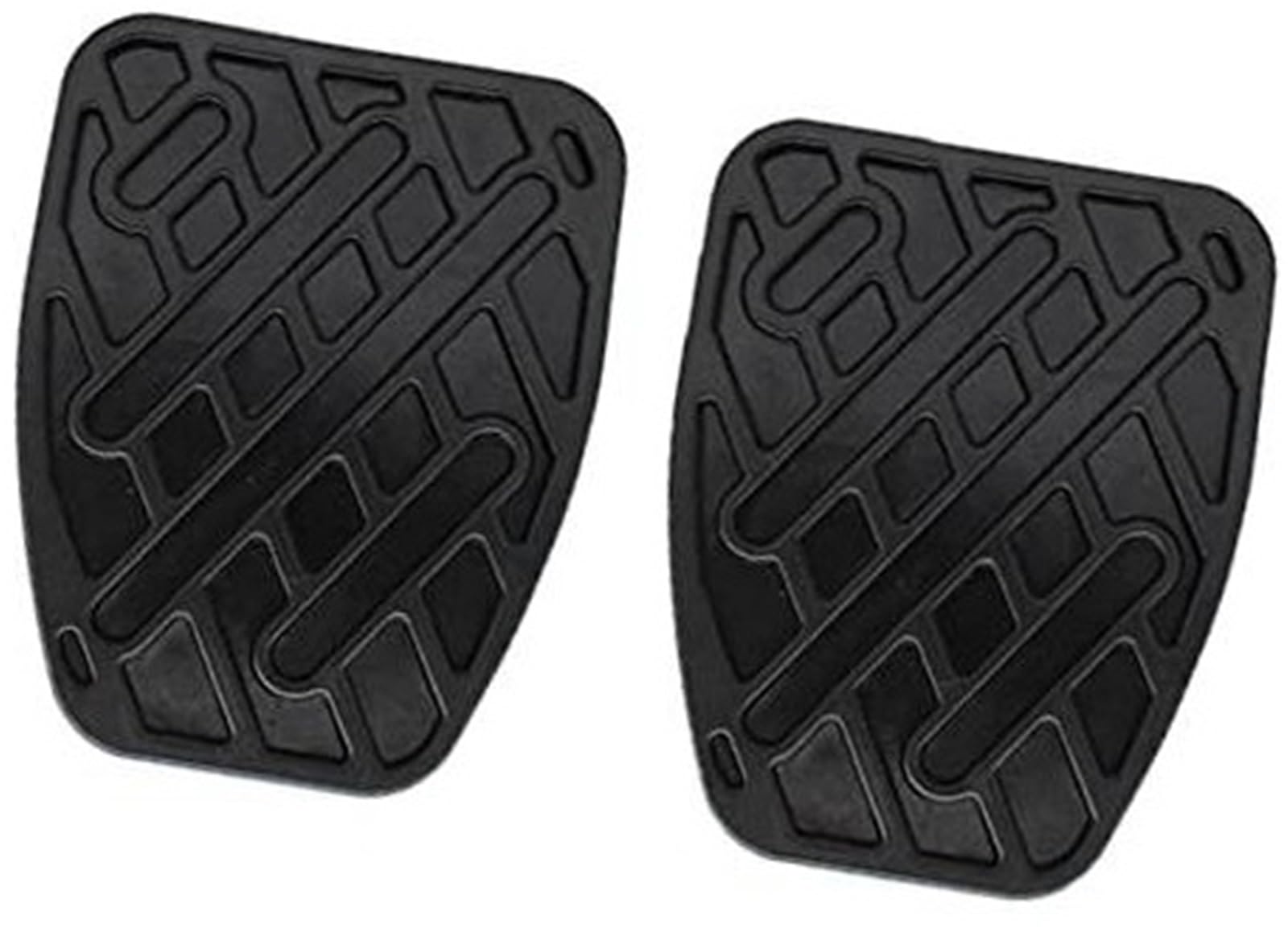 Bremskupplungs-Fußpedal-Pad-Abdeckung, 2 Stück, for Nissan, for Qashqai, 2007–2016 Fahrzeug Pedalabdeckungssatz von RFVBG