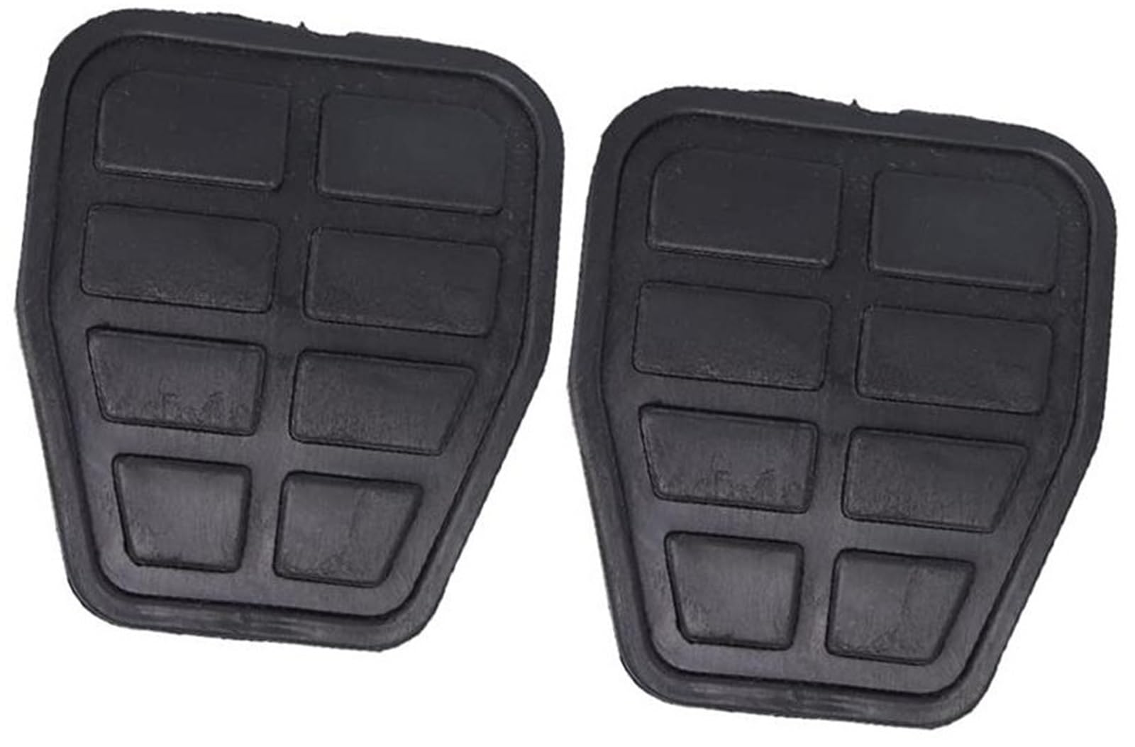 Bremskupplungs-Fußpedal-Pad-Abdeckungen, for Golf, 3 MK3 1H MK2 1983–1997 321721173 7213141 6X0721173A Fahrzeug Pedalabdeckungssatz(Black 2Pc) von RFVBG