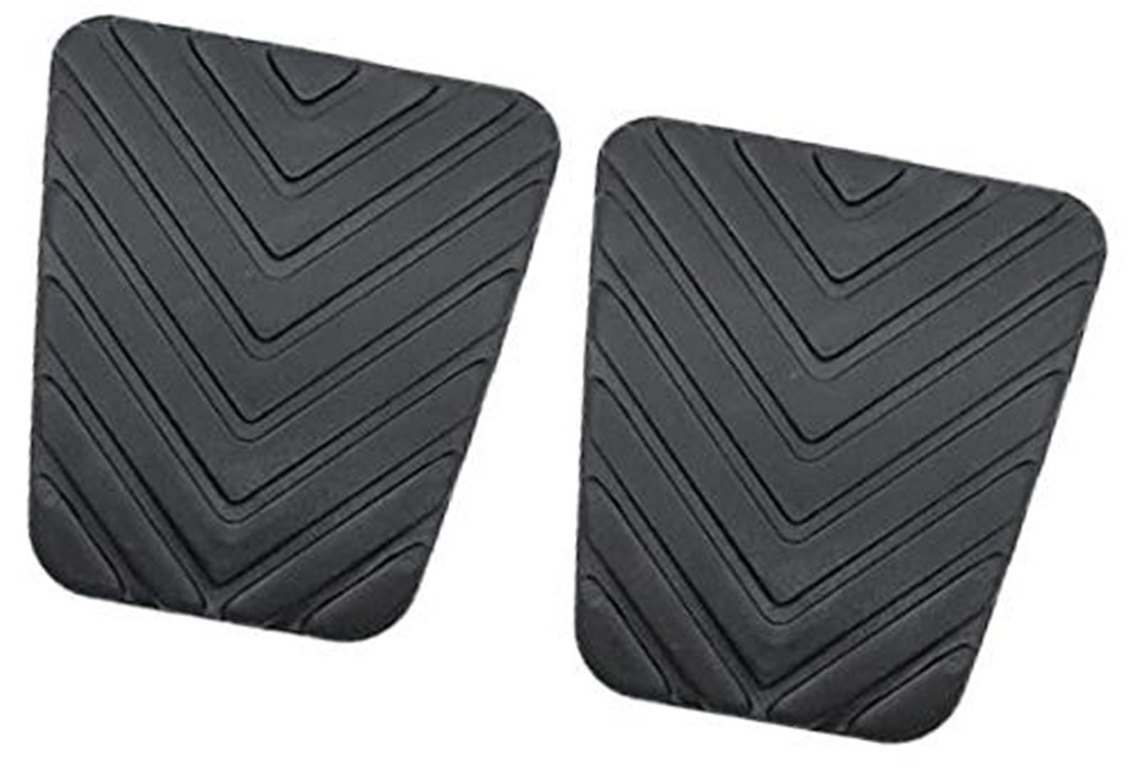 Bremskupplungspedalauflage Gummiabdeckung 2 Stück/Set, for Hyundai Accent Tucson Tiburon Sanata Veloster Fahrzeug Pedalabdeckungssatz von RFVBG